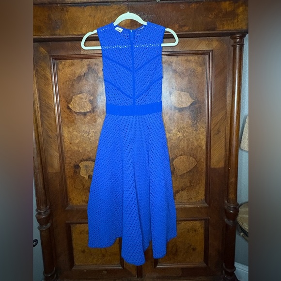 EUC Pinko- Laser Cut Midi Dress. Size US 0 - Picture 5 of 16